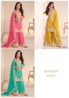 Rangoli By Gulkayra Chinon Designer Wholesale Readymade Suits Suppliers In India